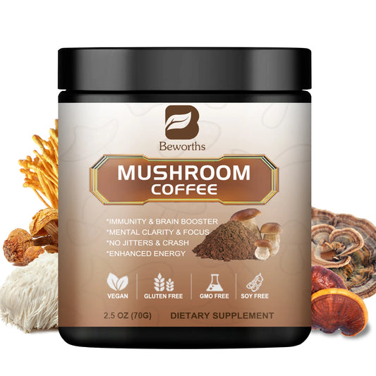 10 in 1 Mushroom Coffee Mixed Reishi & Lion's Mane